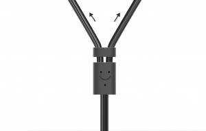 UGREEN AV102  Jack 3,5 mm --> 2x RCA Cinch kábel 1m fekete (10772)